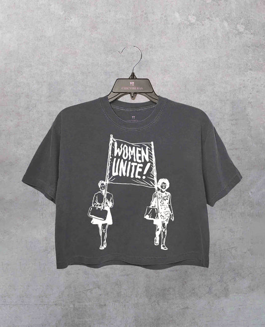 Women Unite Crop Shirt