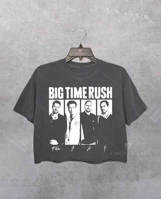 Big Time Rush In Real Life Worldwide Tour 2025 Crop shirt
