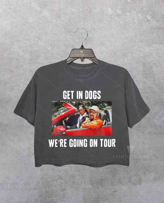 Big Time Rush Vintage 2000s Concert Crop Shirt