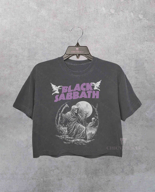 Black Sabbath Ozzy Osbourne Crop Shirt