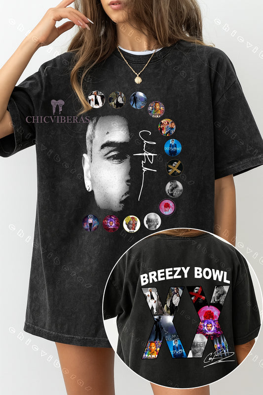 Chris Brown Tour Breezy Bowl XX V2 Tee