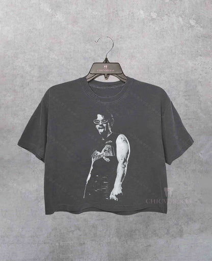 20th Anniversary Of Jonas Crop Shirt