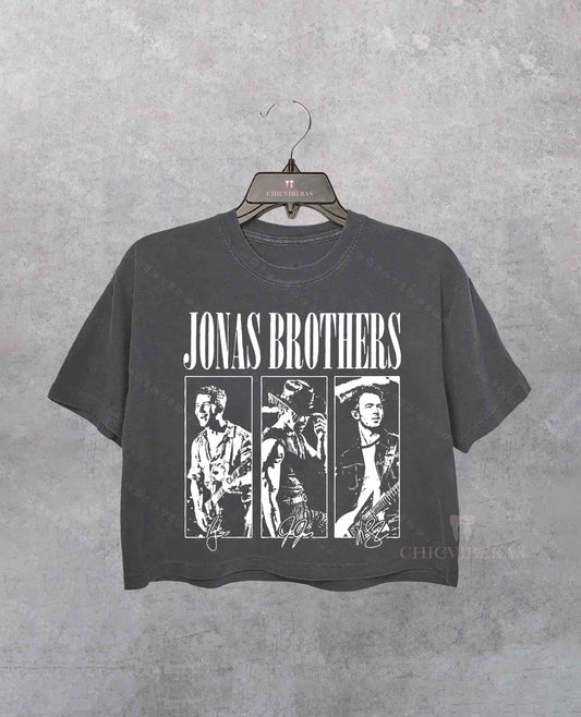 Jonas Bros 20th Annivesary Tour 2025 Crop Shirt