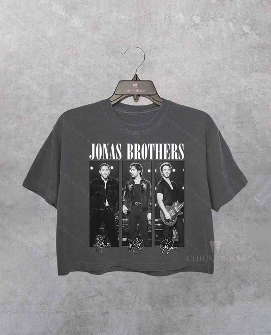 Jonas Brothers Tour 2025 Crop Shirt