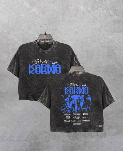 Stray Kids Karma 2 Sides Crop Shirt