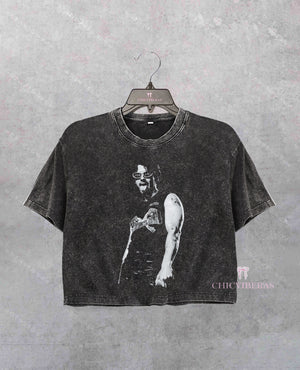 20th Anniversary Of Jonas Crop Shirt