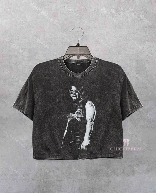 20th Anniversary Of Jonas Crop Shirt