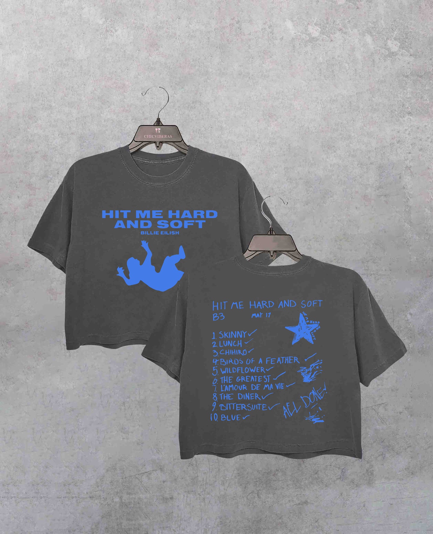 Hit Me Hard And Soft Crop Shirt