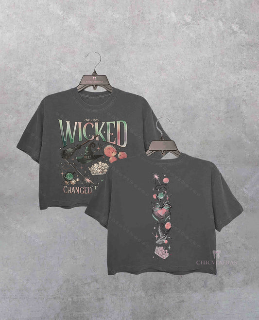 Wicked Change For Good Crop Shirt