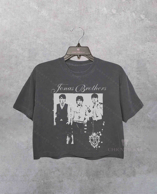 20th Anniversary Of Jonas Living The Dream Tour 2025 Crop Shirt