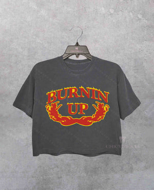 Burnin Up Jonas Brothers Crop Shirt