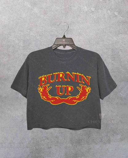 Burnin Up Jonas Brothers Crop Shirt