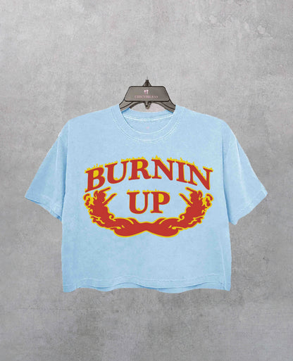 Burnin Up Jonas Brothers Crop Shirt