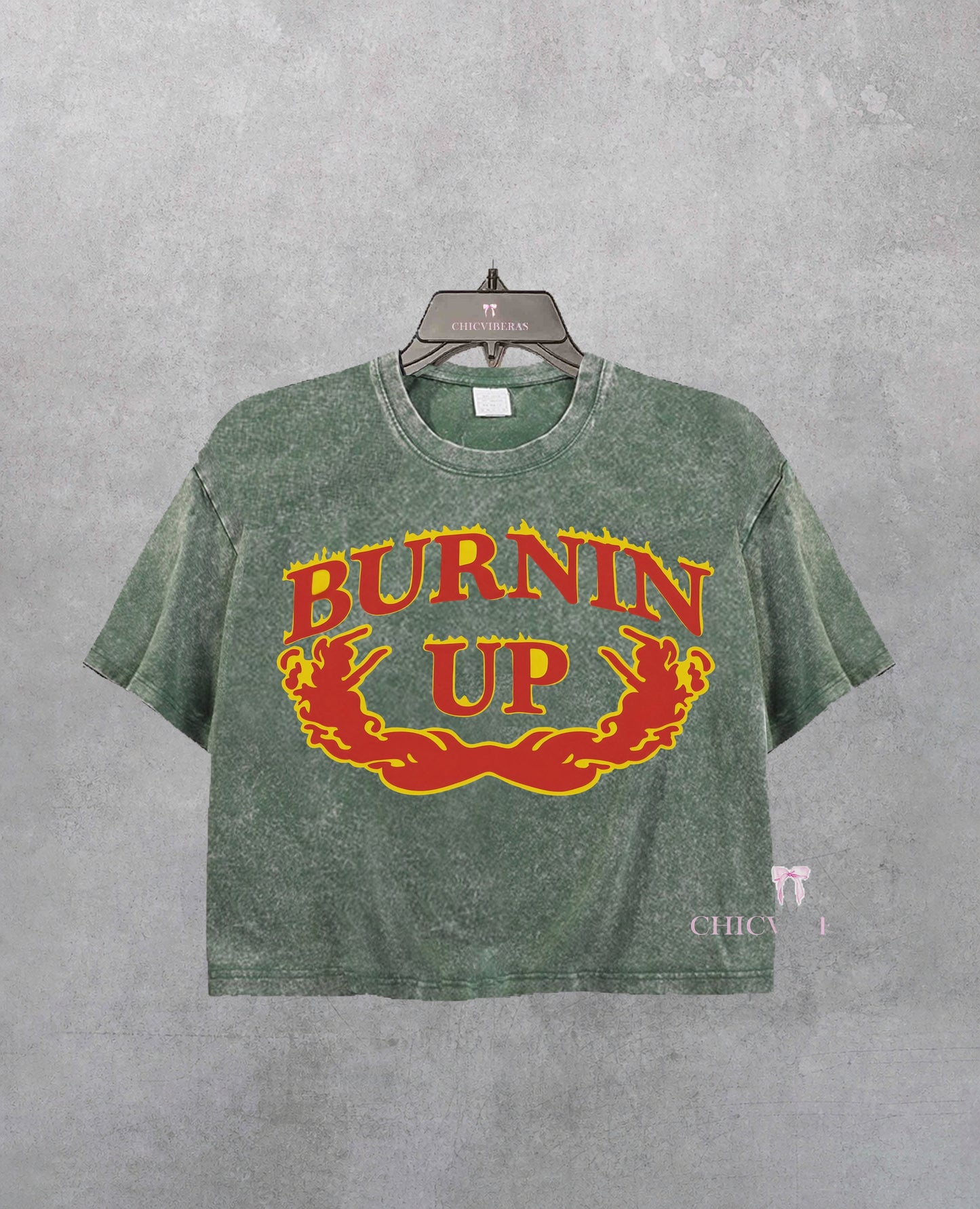 Burnin Up Jonas Brothers Crop Shirt