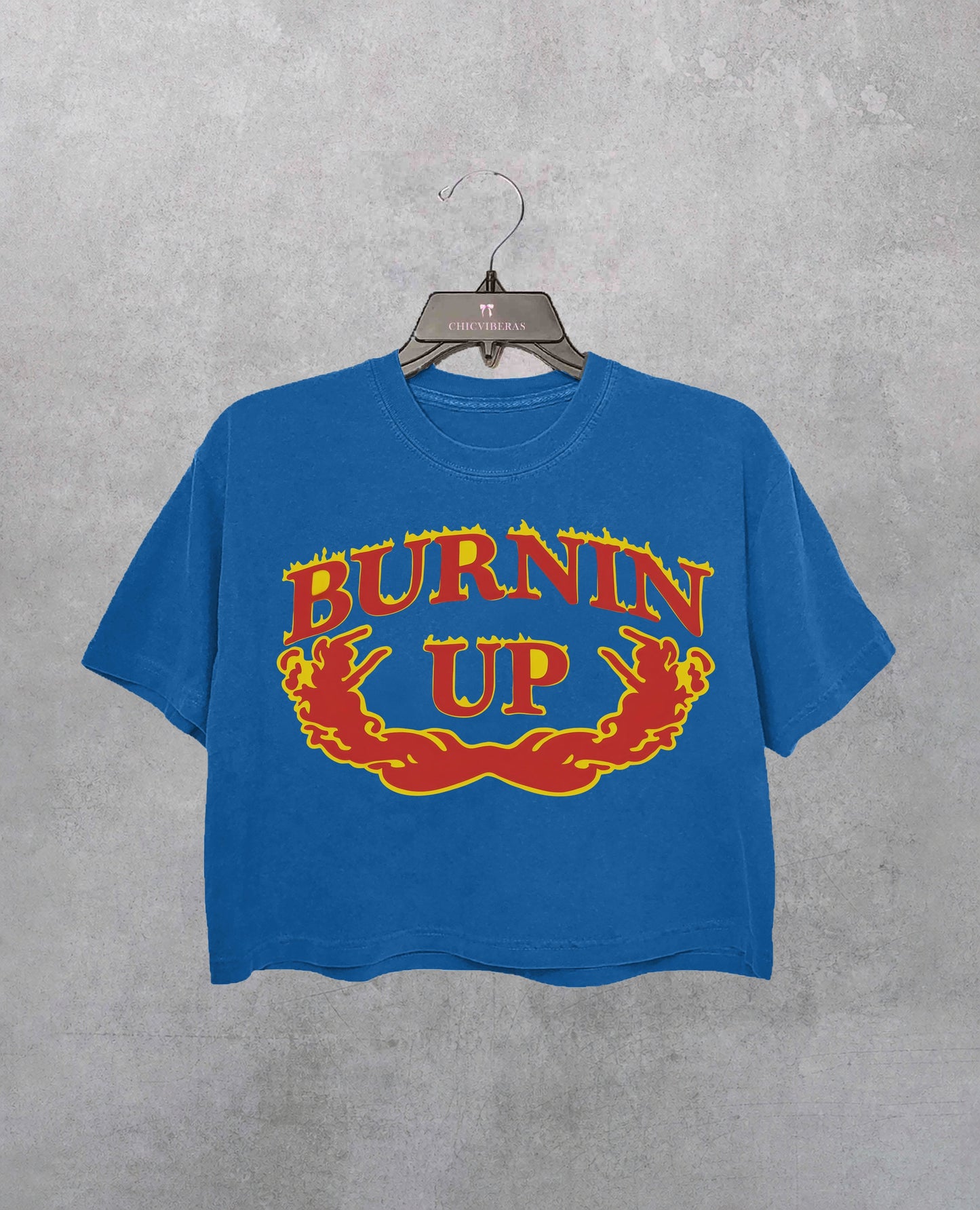Burnin Up Jonas Brothers Crop Shirt