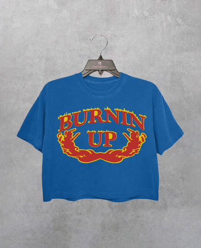 Burnin Up Jonas Brothers Crop Shirt