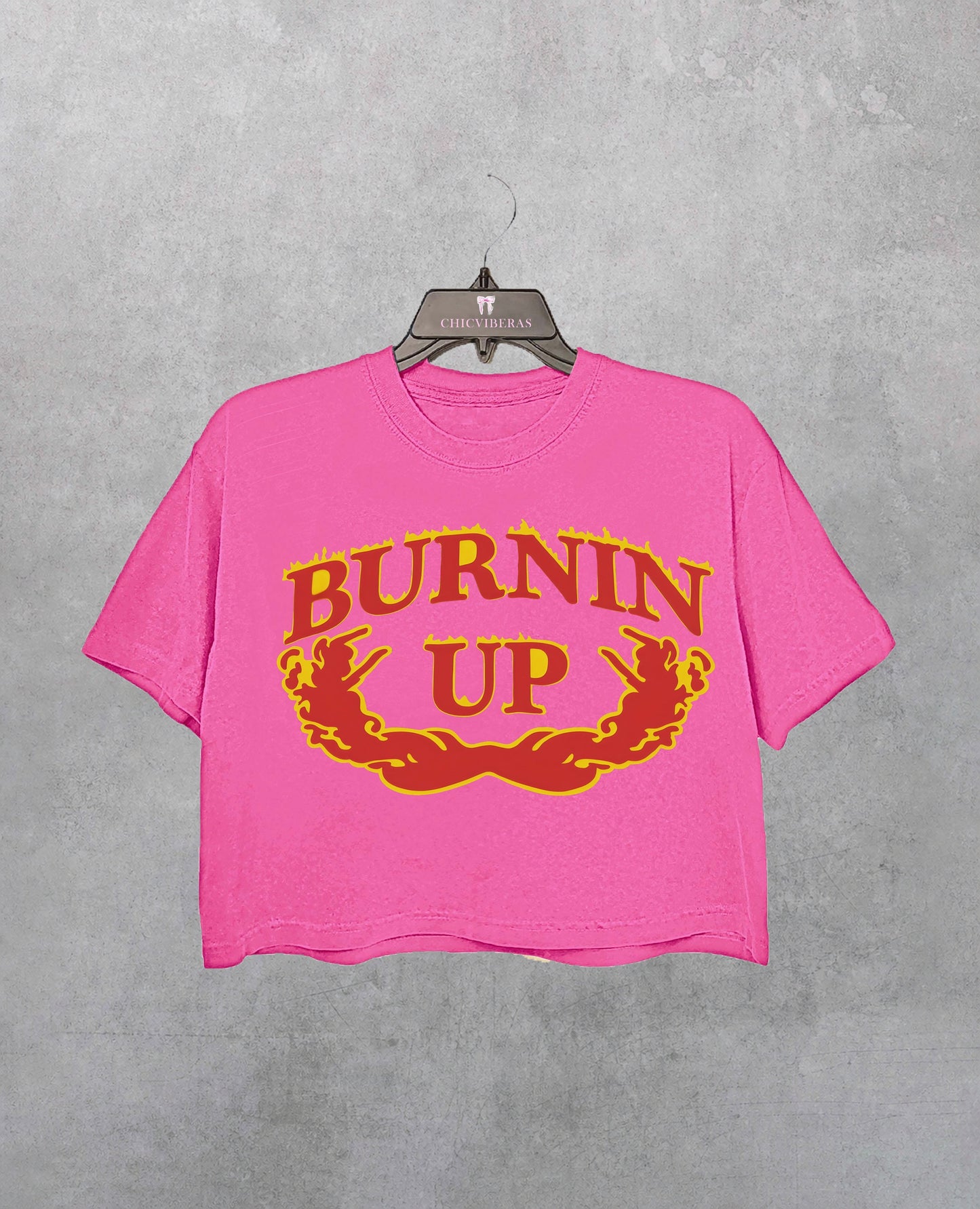 Burnin Up Jonas Brothers Crop Shirt