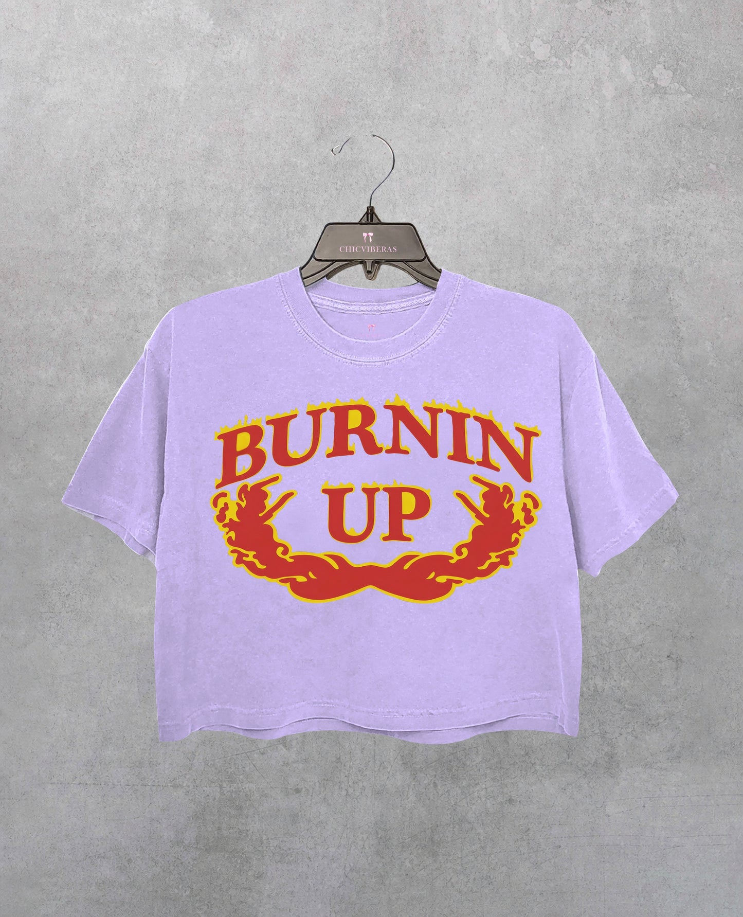 Burnin Up Jonas Brothers Crop Shirt
