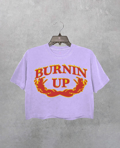 Burnin Up Jonas Brothers Crop Shirt