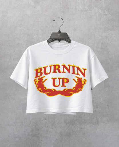 Burnin Up Jonas Brothers Crop Shirt