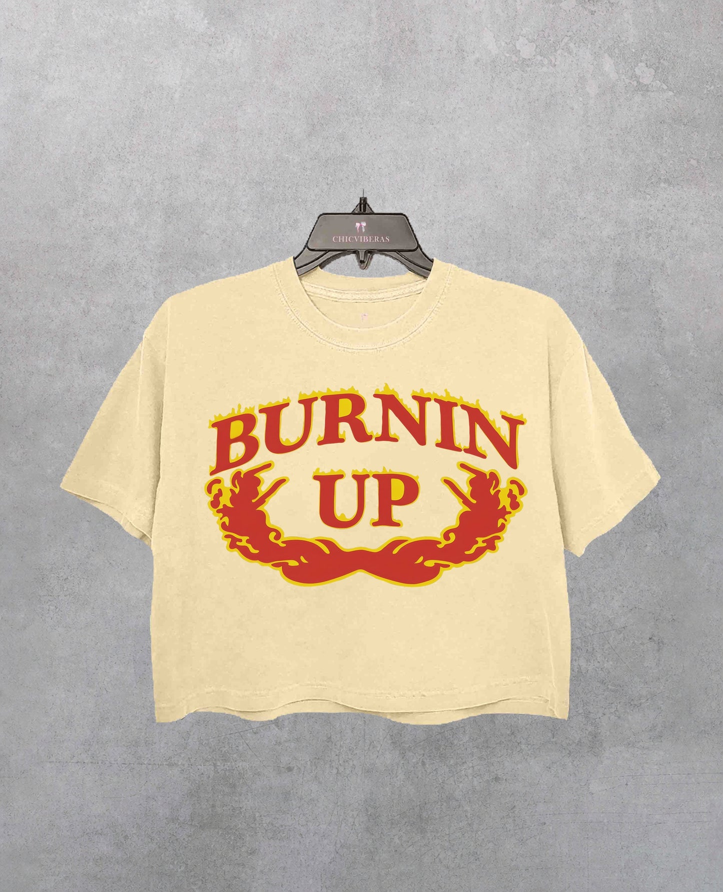 Burnin Up Jonas Brothers Crop Shirt