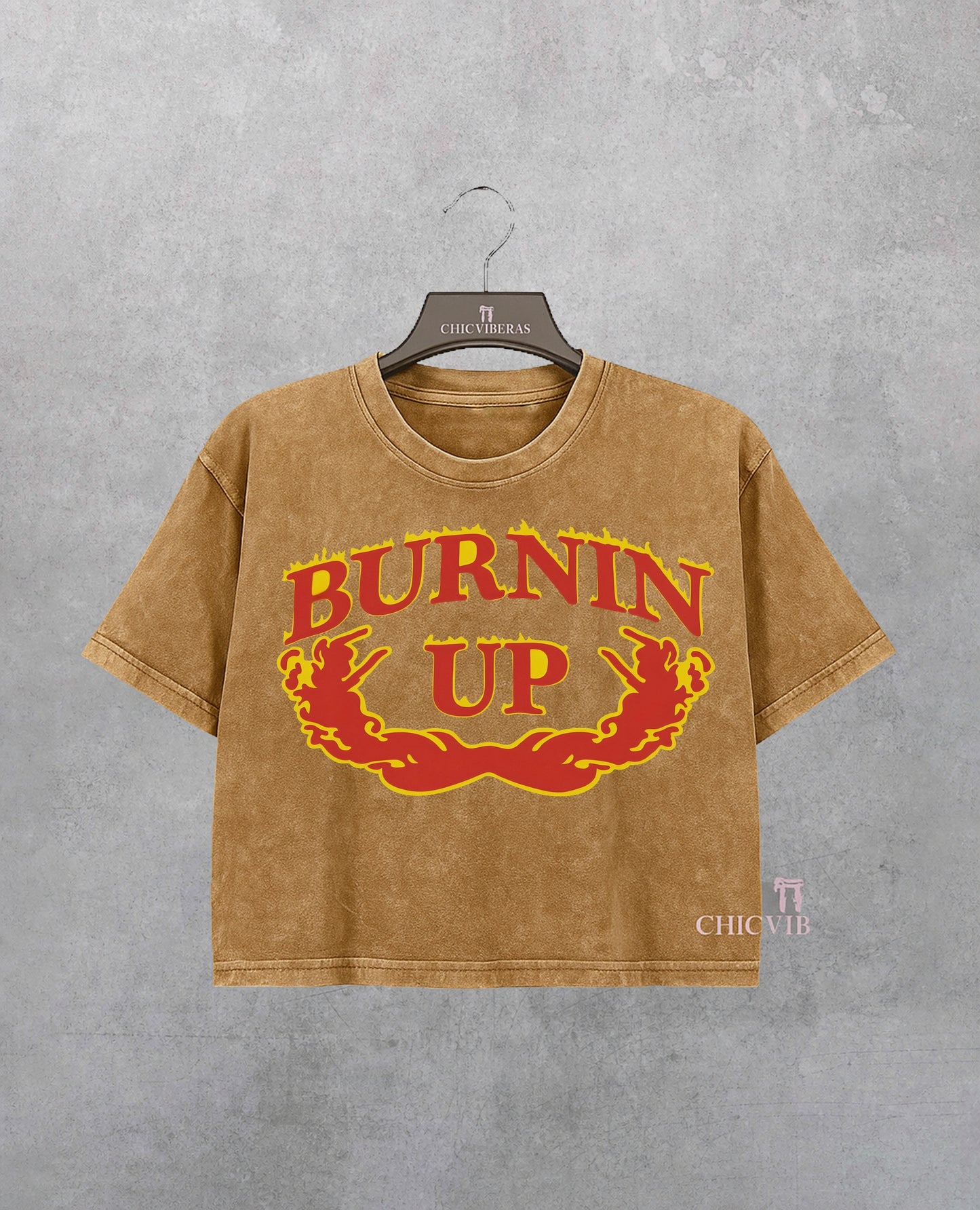 Burnin Up Jonas Brothers Crop Shirt