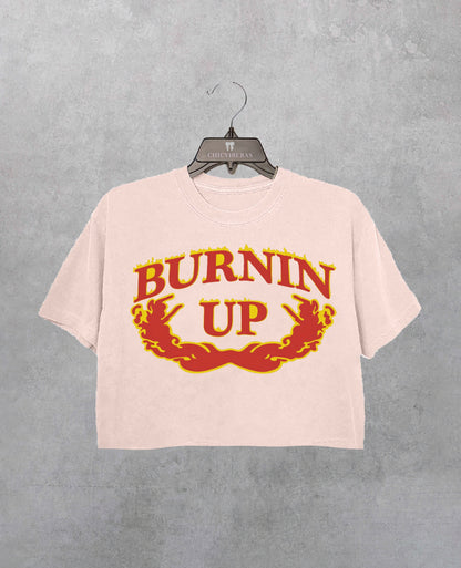 Burnin Up Jonas Brothers Crop Shirt