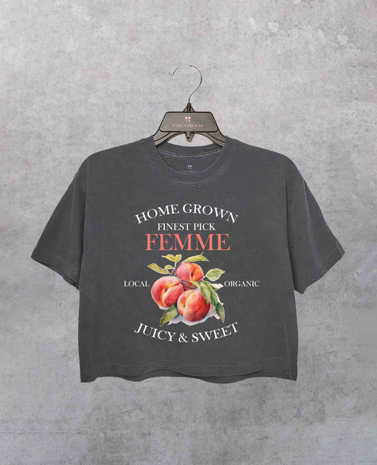 Femme Fruity Crop Shirt