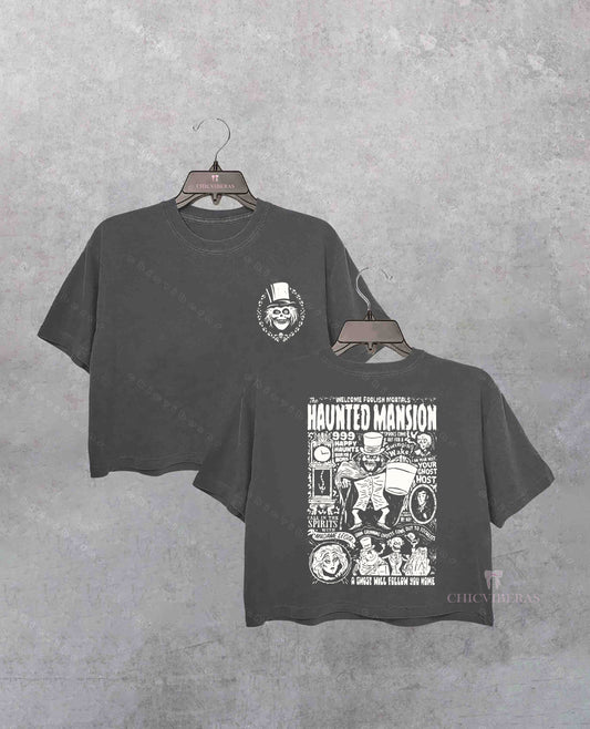 Haunted Mansion 1969 Crop Shirt