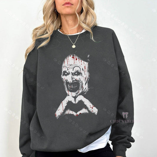Art The Clown Terrifier Crewneck