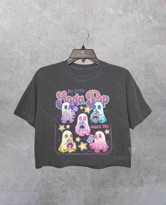 Halloween Saja Boys Kpop Demon Hunters Crop Shirt