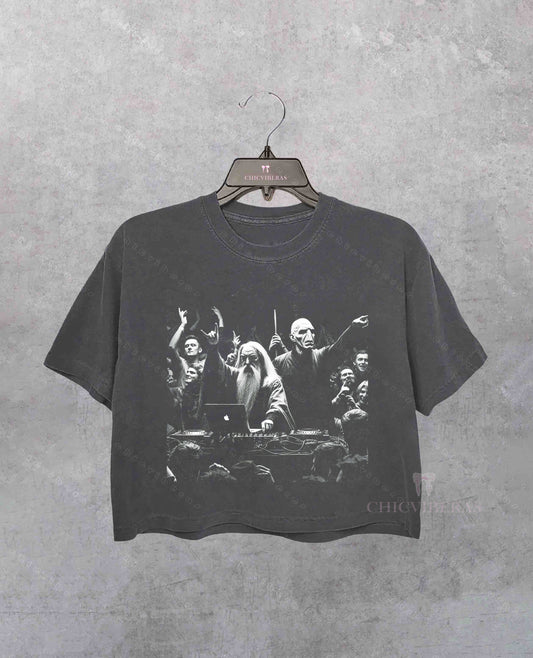 DJ Dumb & Dark Wiz Crop Shirt
