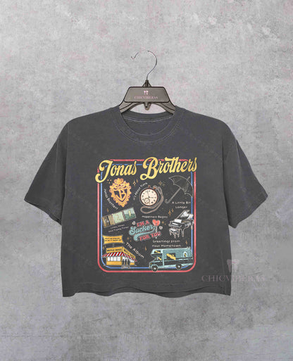Jonas Brothers Greetings From Your Hometown Crop Shirt