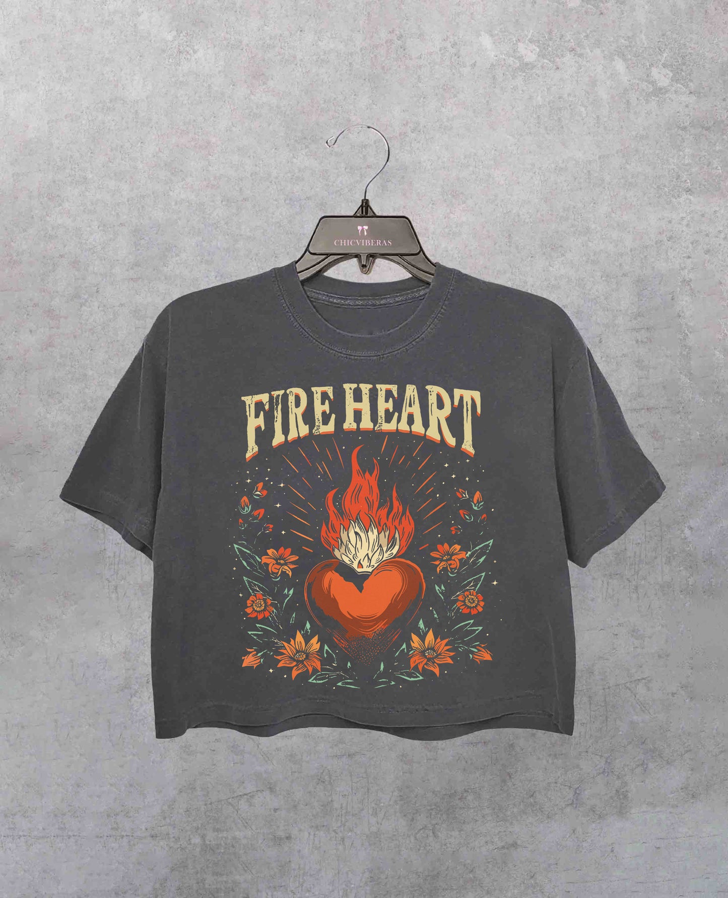 Fireheart Crop Shirt