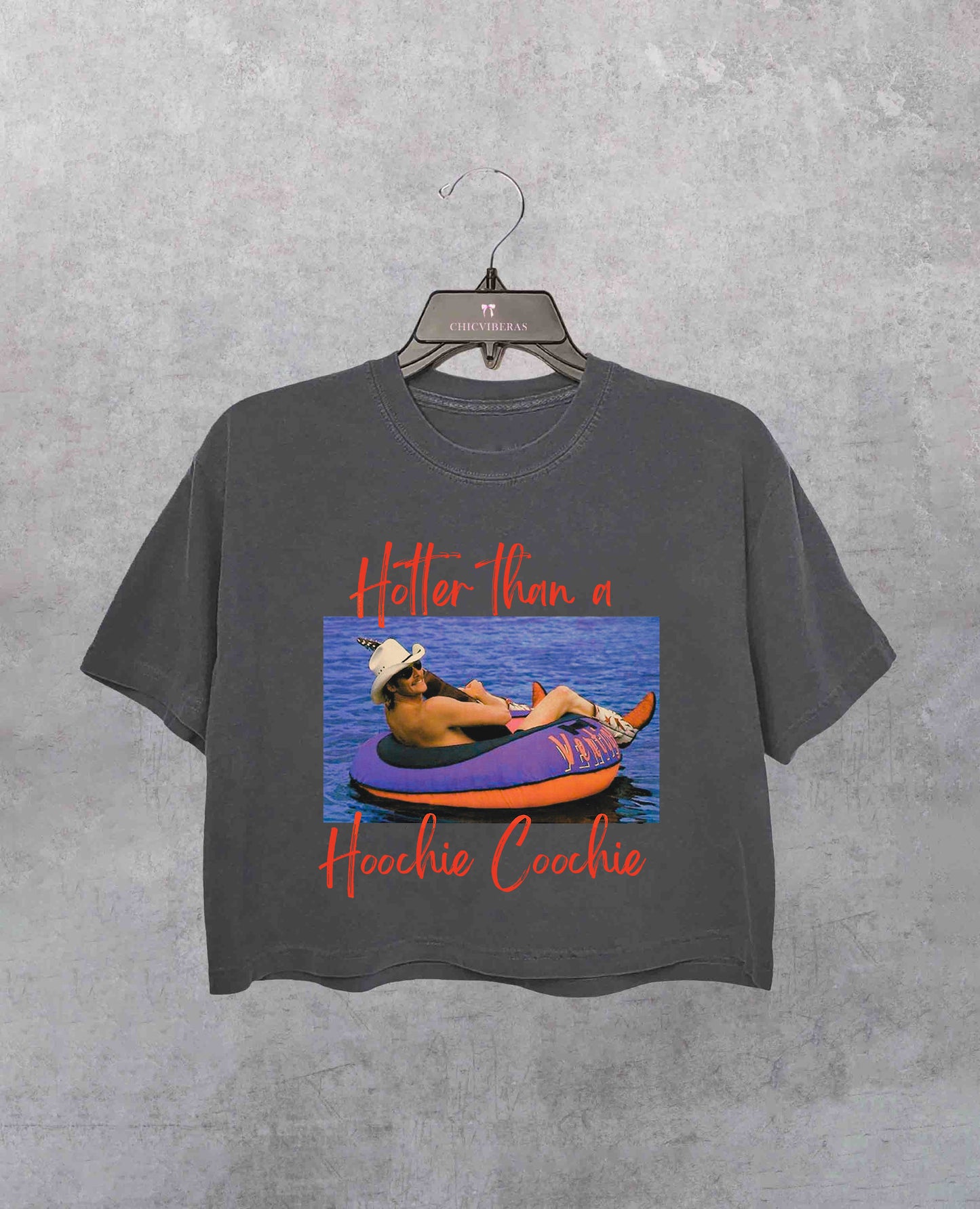 Hotter Than A Hoochie Coochie Crop Shirt