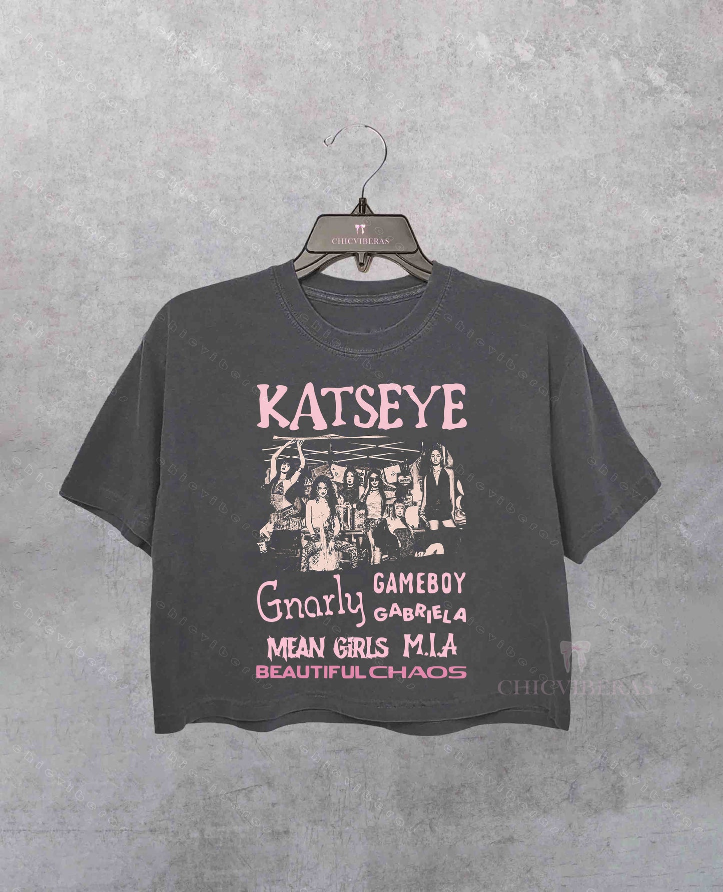Katseye Beautiful Chaos Crop Shirt