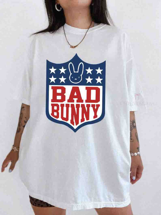 Bad Bunny Football Tee