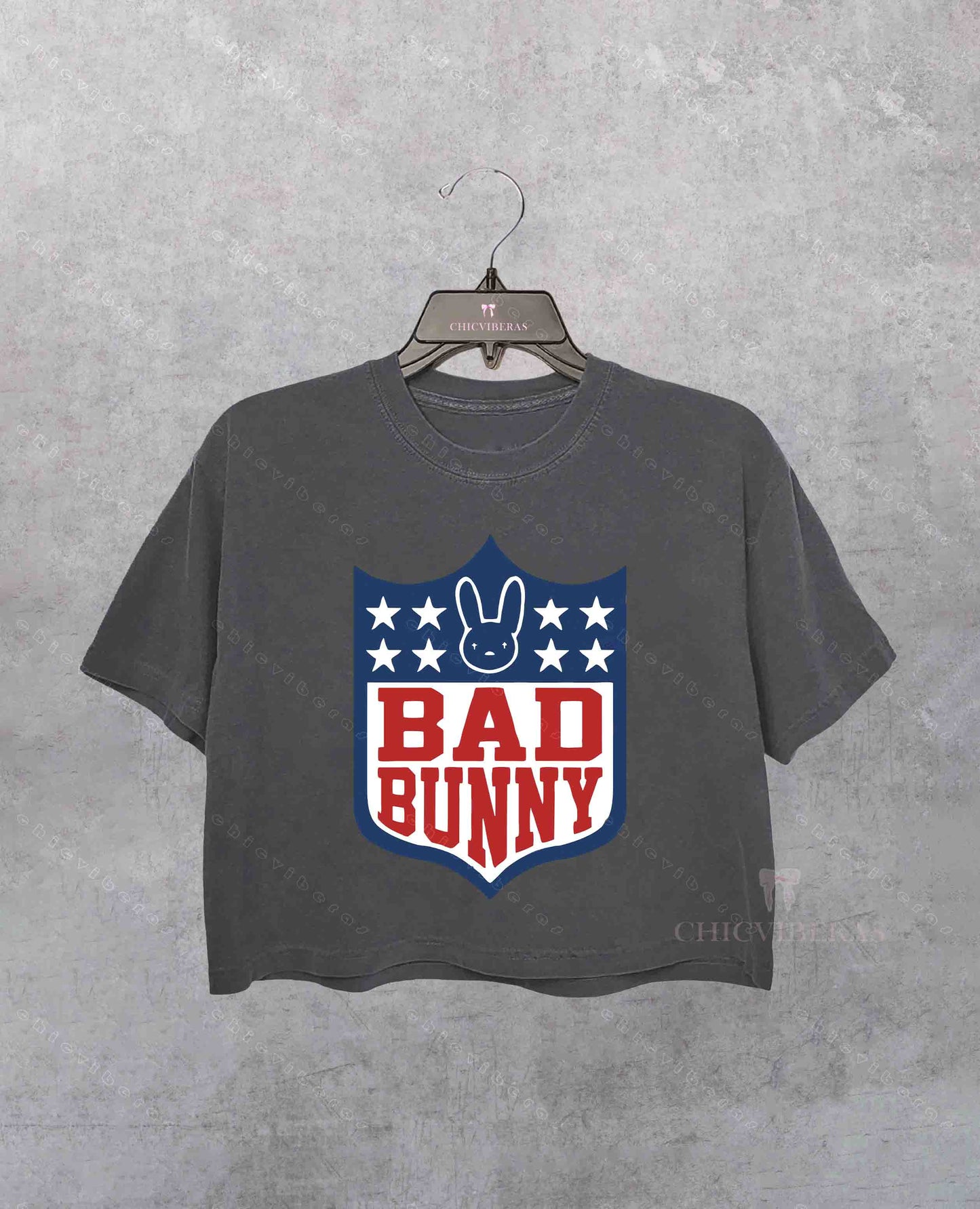 Bad Bunny Football Crop Shirt