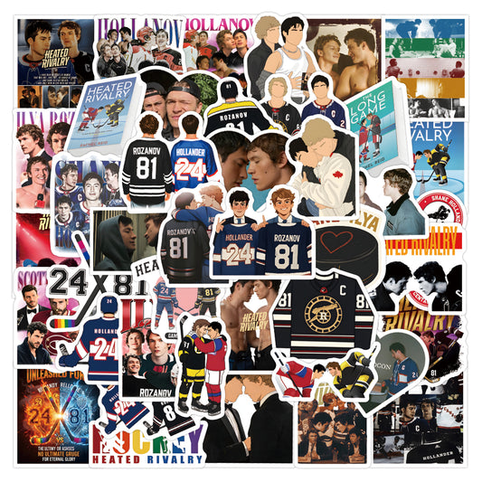 60 Pcs HR Stickers