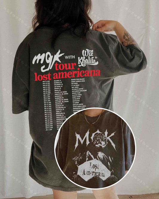 Machine Gun Kelly Lost American Tour Tee
