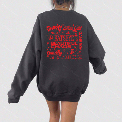 Retro Katseye Beautiful Chaos Crewneck
