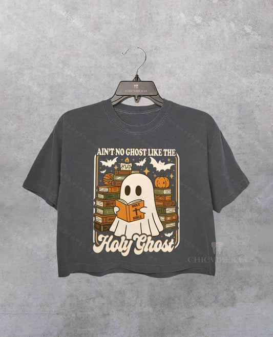 Ain't No Ghost Like the Holy Ghost Crop Shirt