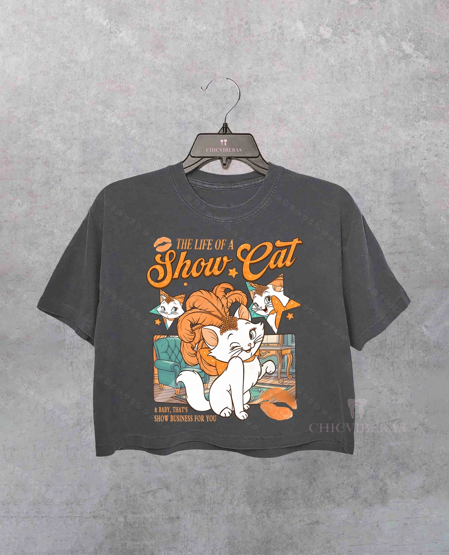 The Life of A ShowCat Crop Shirt