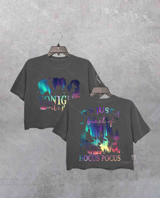 Bad Witches Vibes Crop Shirt