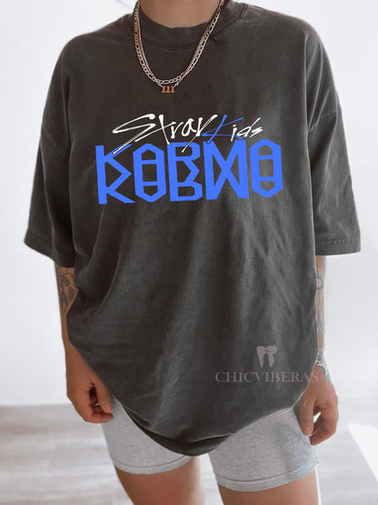 Stray Kids Karma 2 Sides Tee