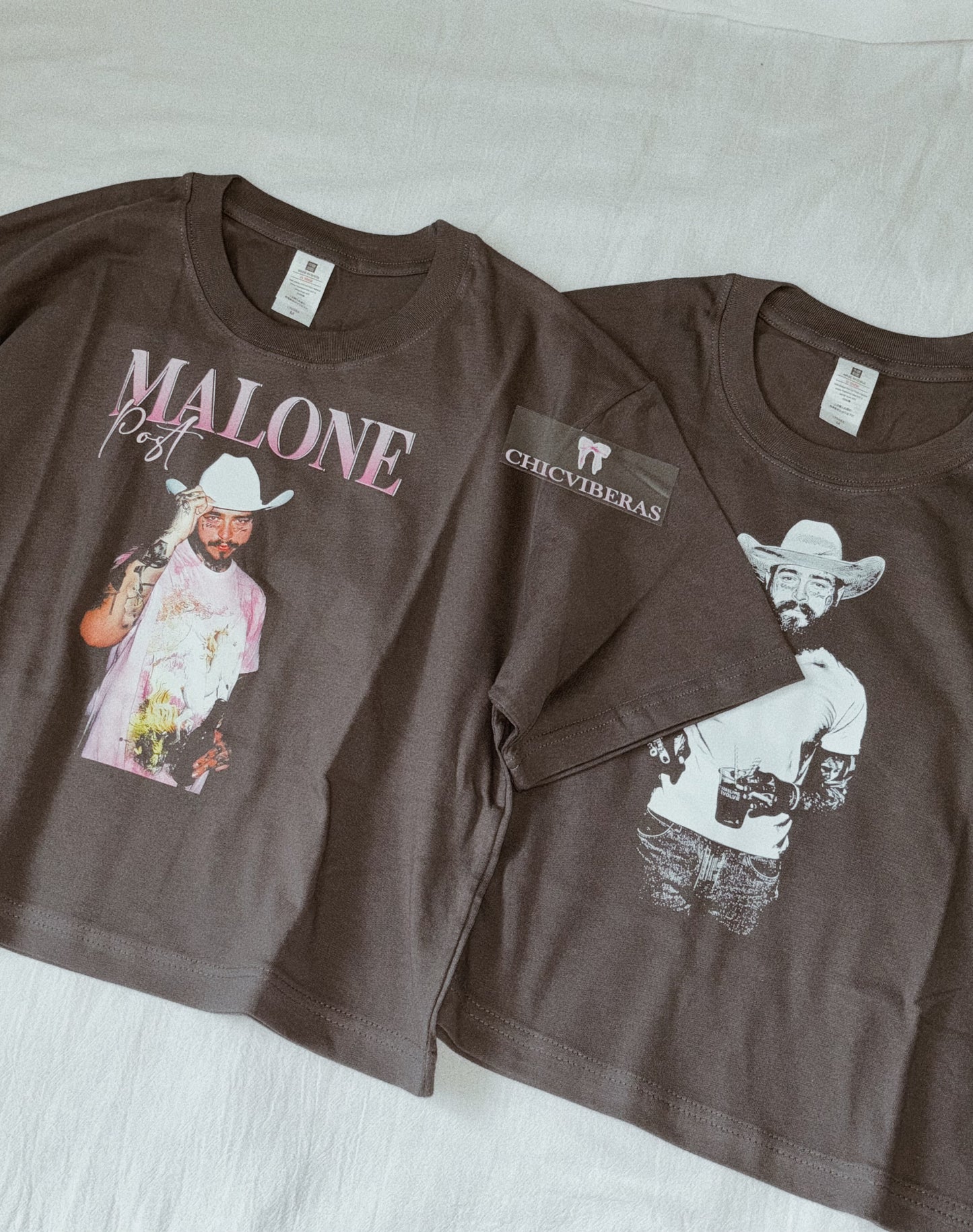 Post Malone Cowboy Western Crop Shirt