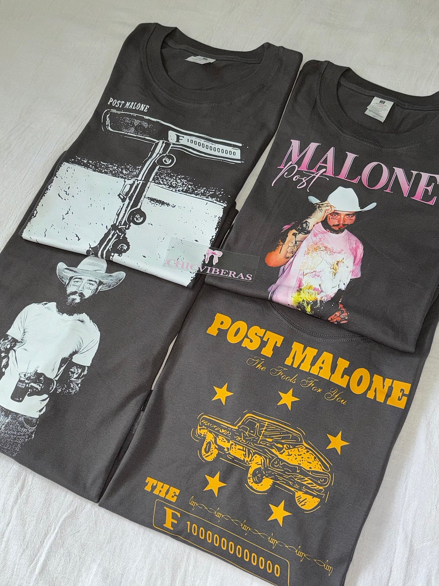 Post Malone Cowboy Western Crop Shirt