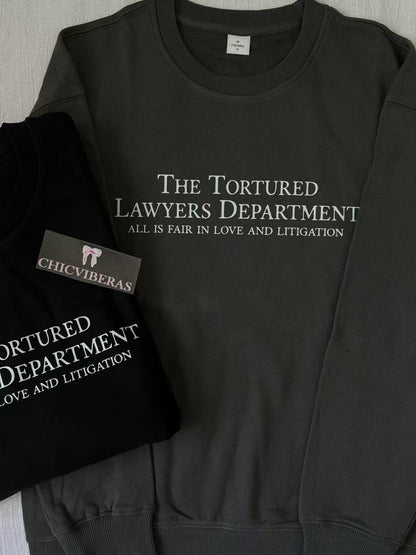 Tortured Lawyers Department Crewneck