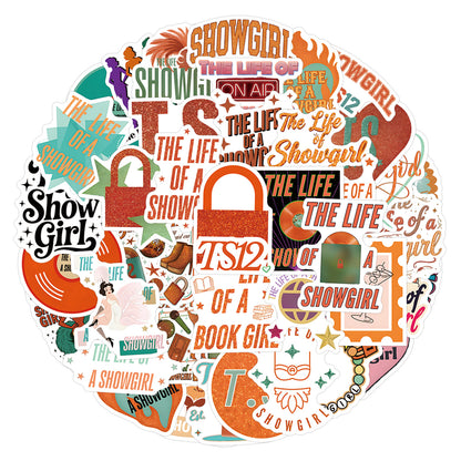 55pcs TLTOAS Sticker
