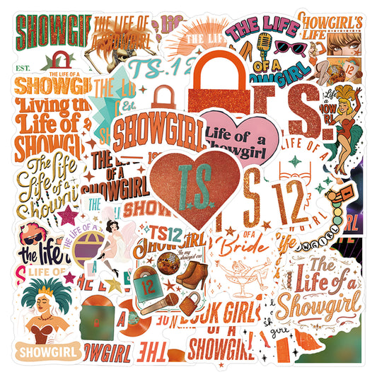 55pcs TLTOAS Sticker